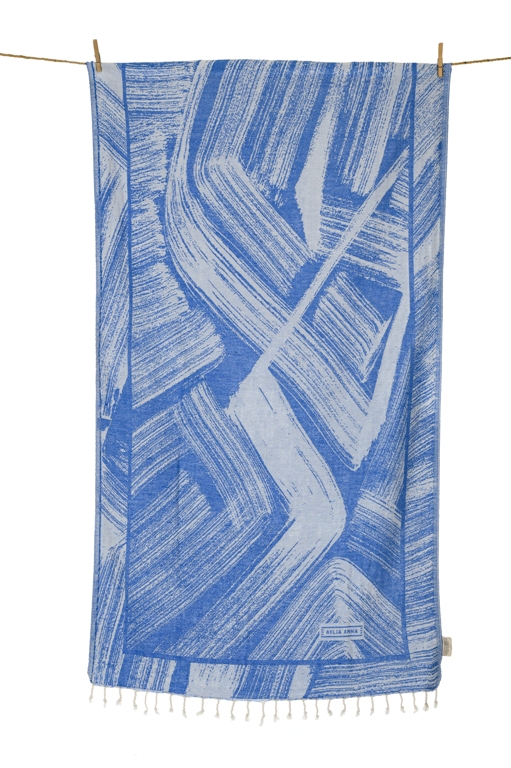 22106 BEACH TOWEL KASTELORIZO PARL.BLUE